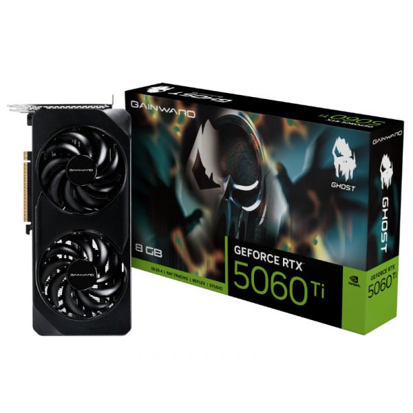 Gainward Videókártya RTX 5060Ti Ghost 8GB (NE7506T019P1-GB2062B)
